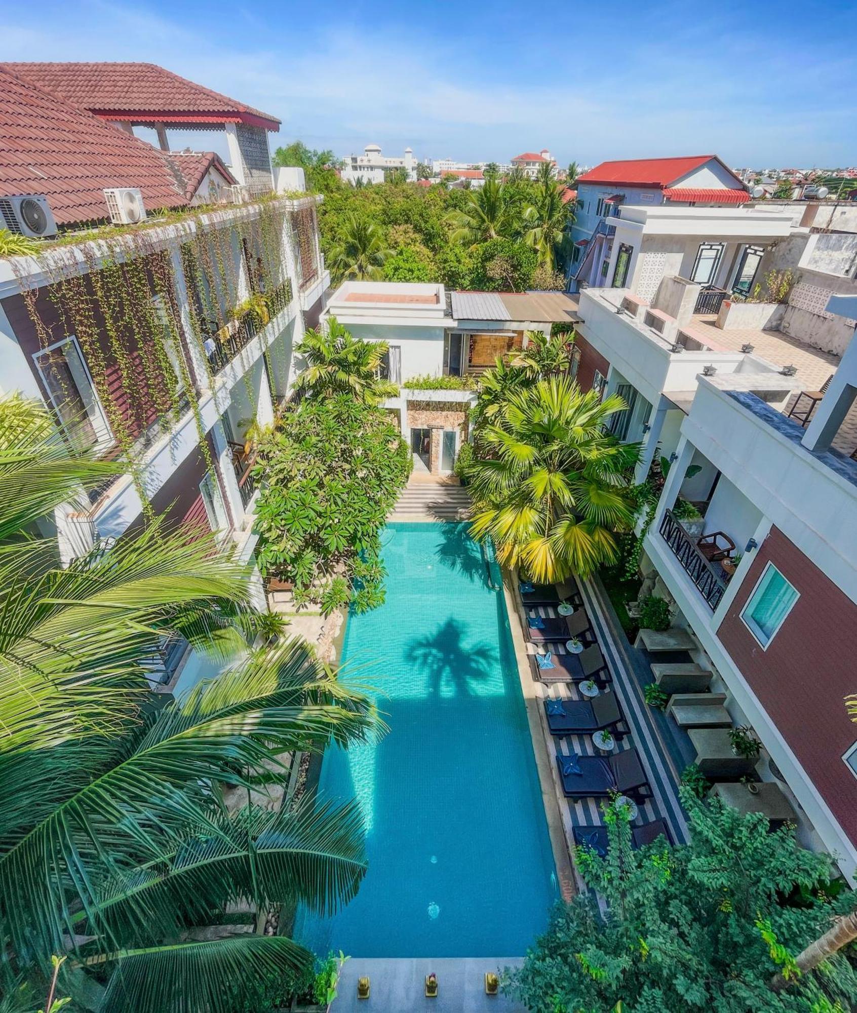 Boutique Indochine D'Angkor Hotel Siem Reap Exterior photo