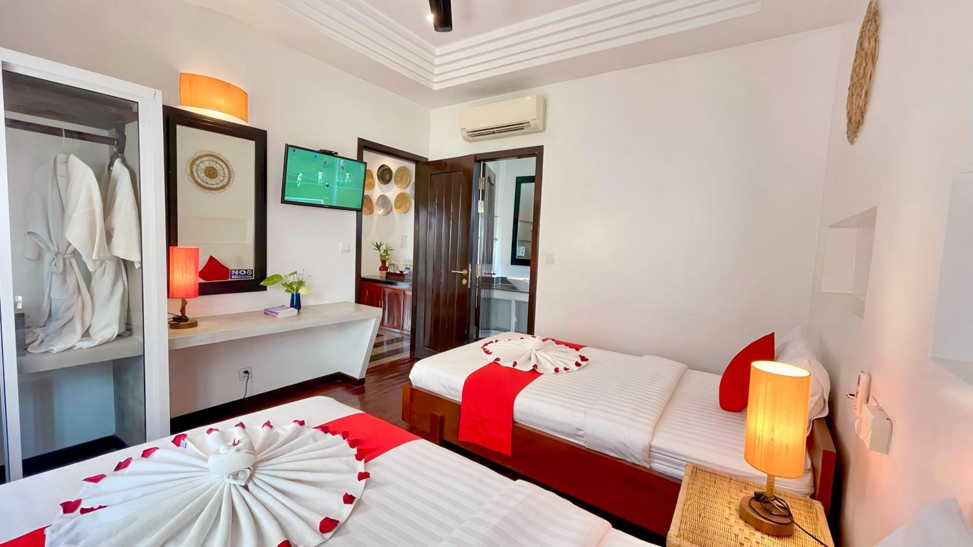Boutique Indochine D'Angkor Hotel Siem Reap Room photo