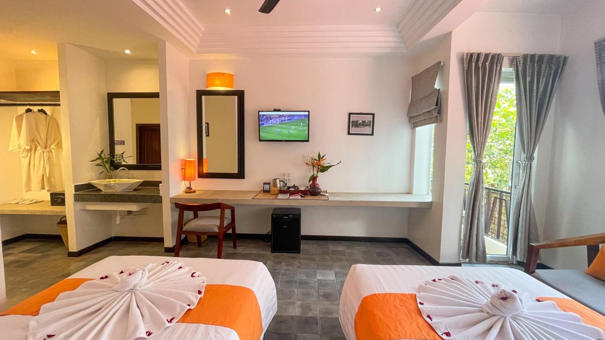 Boutique Indochine D'Angkor Hotel Siem Reap Room photo